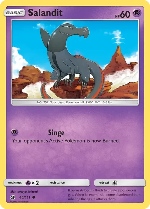 46/111 from Crimson Invasion Common Pokemon Card