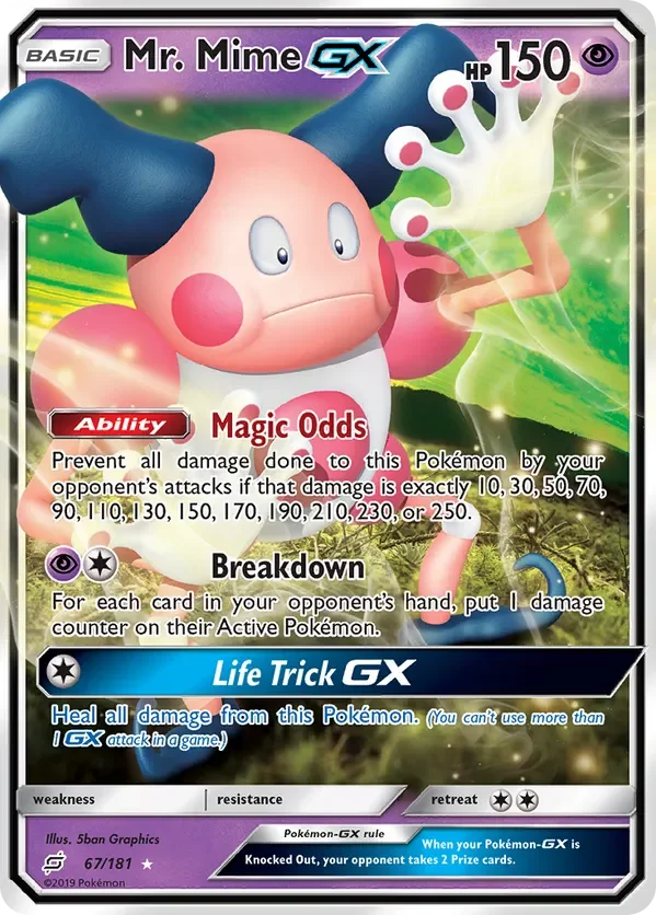 Card 67 Pokémon card from Team Up set