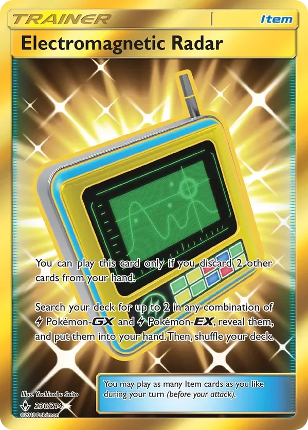 Card 230 Pokémon card from Unbroken Bonds set