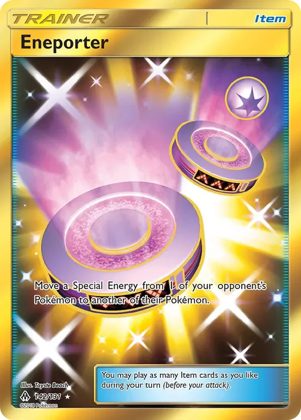 Card 142 Pokémon card from Forbidden Light set