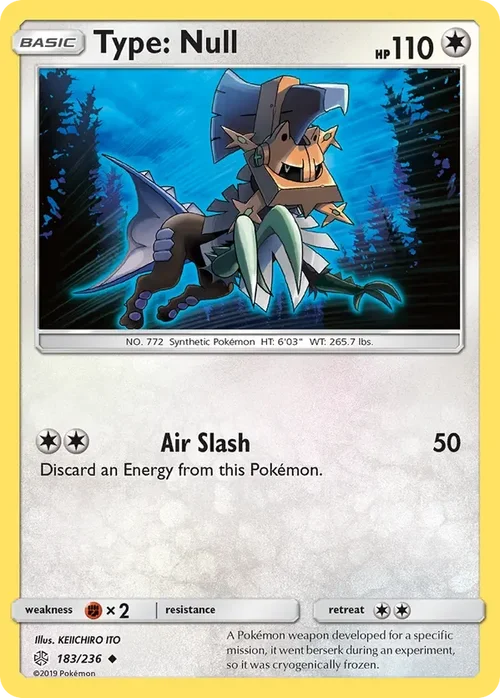 183/236 Type: Null Uncommon Pokemon Card
