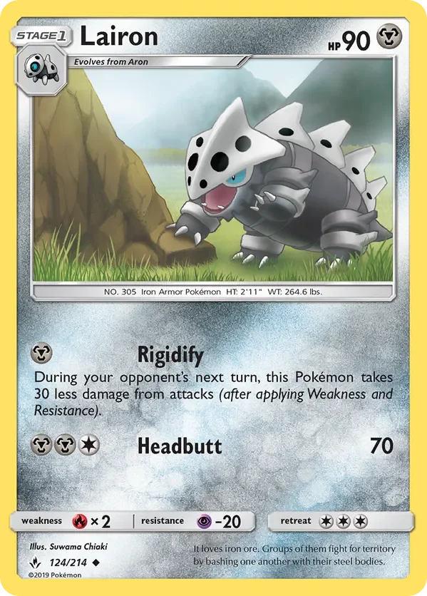 Card 124 Pokémon card from Unbroken Bonds set