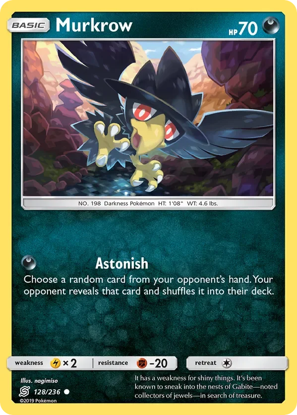 Card 128 Pokémon card from Unified Minds set