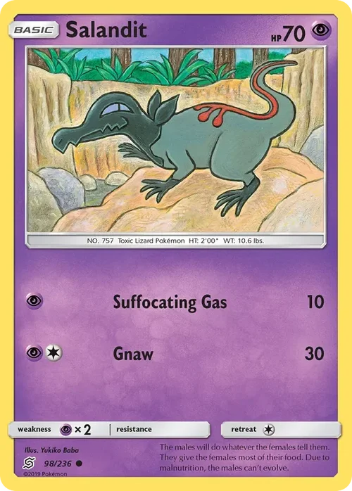 98/236 from Unified Minds Common Pokemon Card