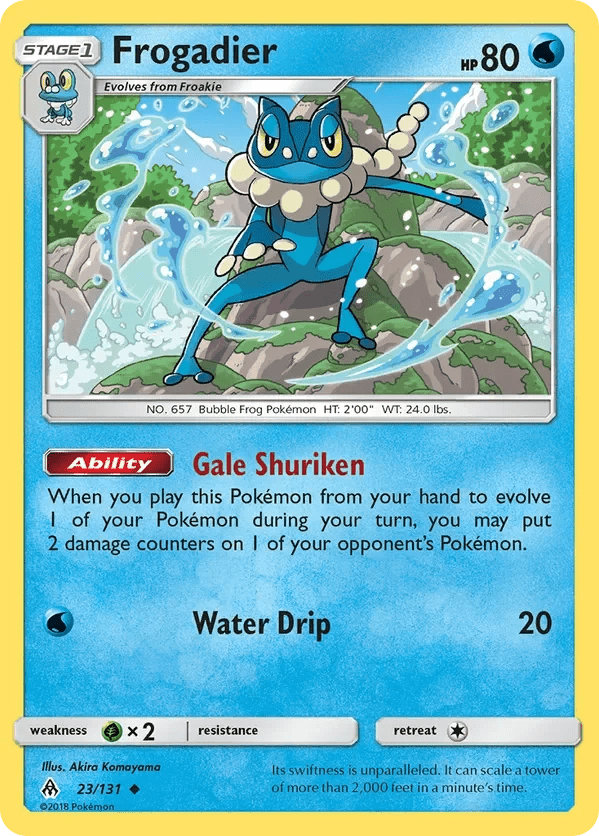 Card 23 Pokémon card from Forbidden Light set