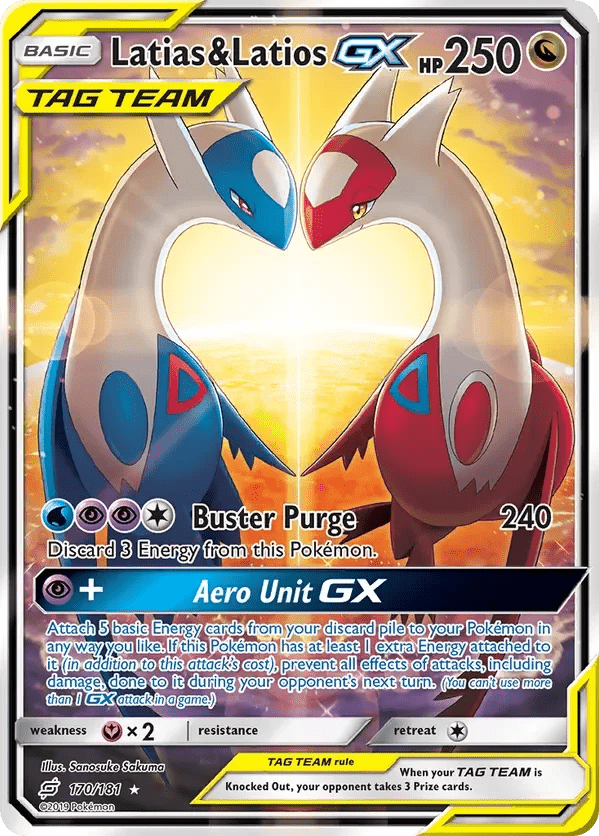 Card 170 Pokémon card from Team Up set
