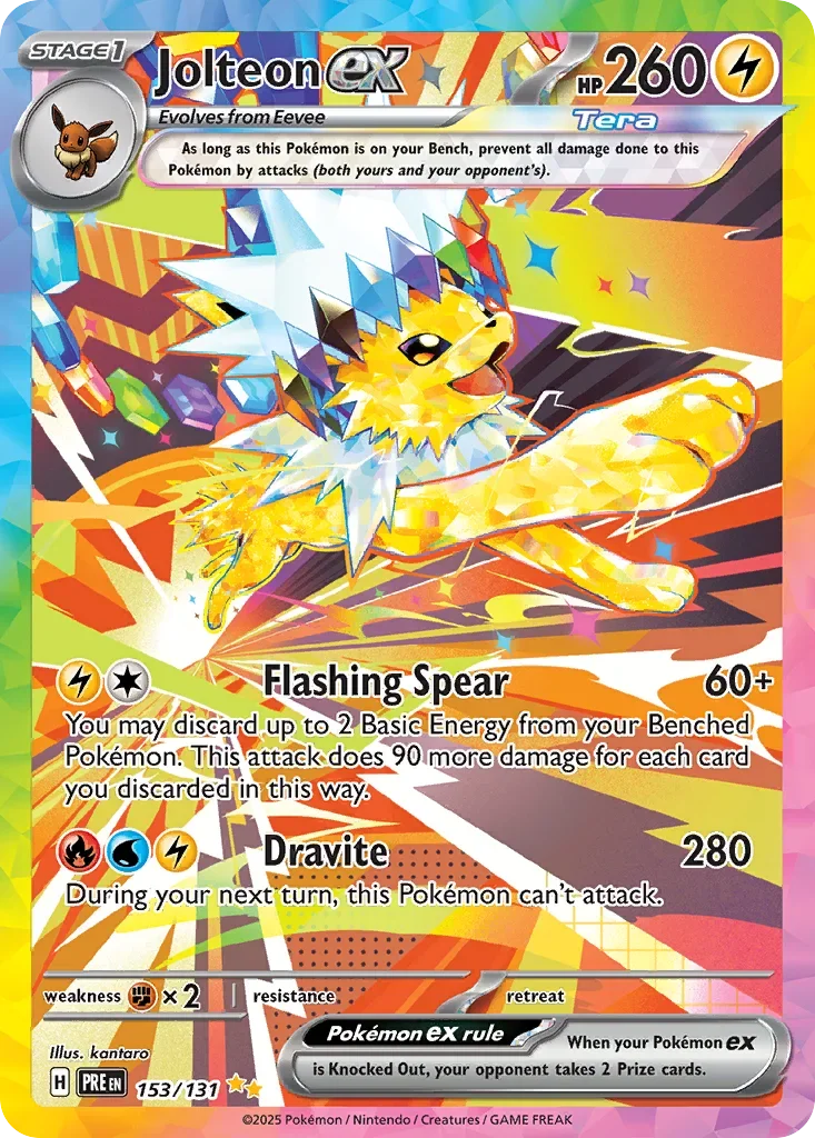 Prismatic Evolutions Jolteon SIR