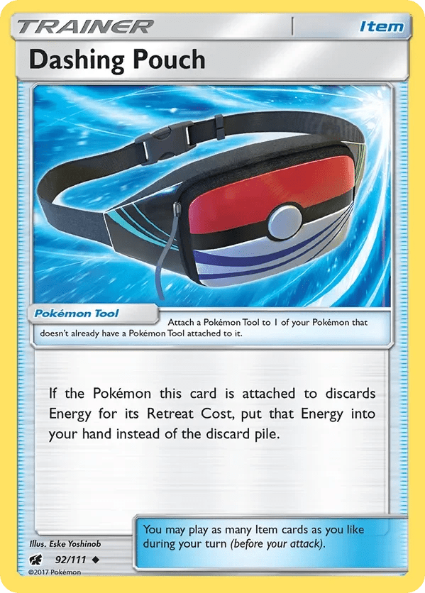 Card 92 Pokémon card from Crimson Invasion set