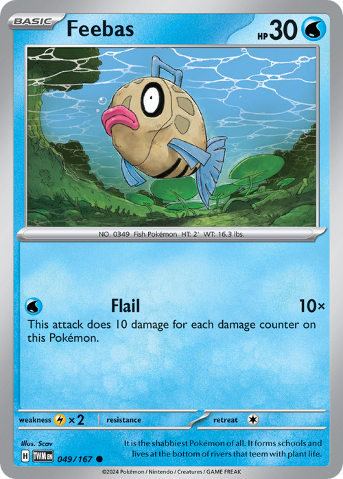 049/167 from Twilight Masquerade Card List Common Pokemon Card