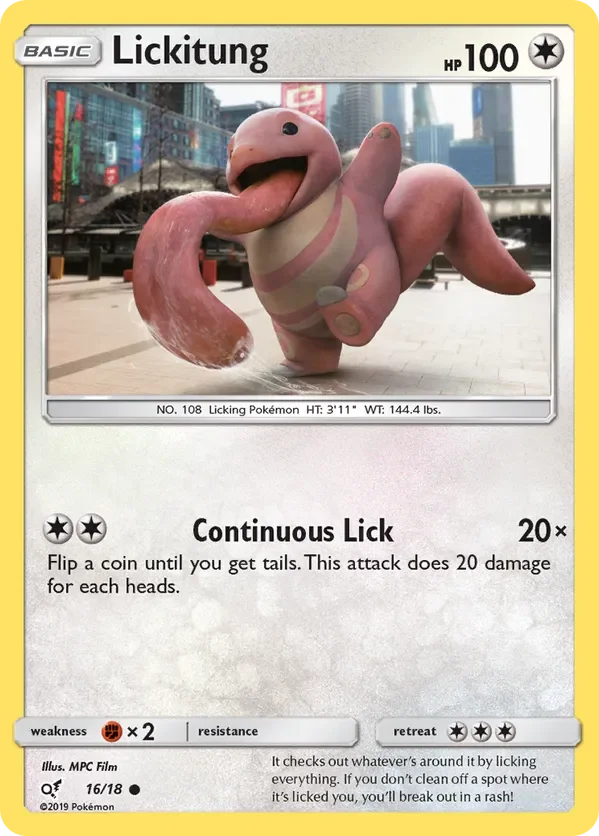 Card 16 Pokémon card from Detective Pikachu set