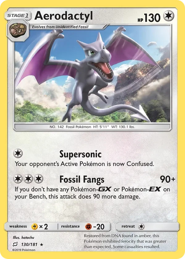 Card 130 Pokémon card from Team Up set