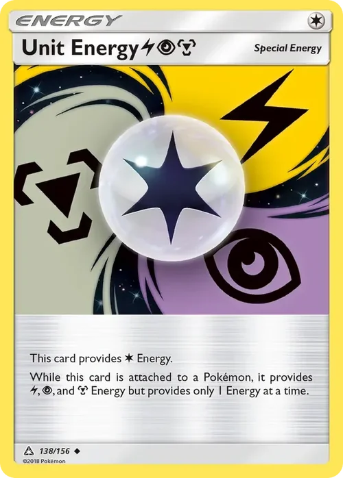 138/156 from Ultra Prism Uncommon Special Energy Card