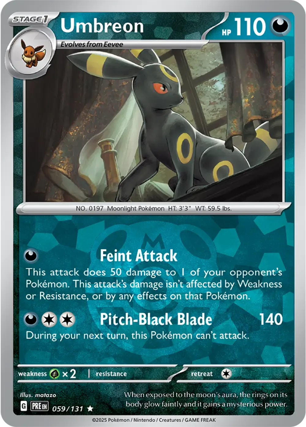 Prismatic Umbreon Master Ball