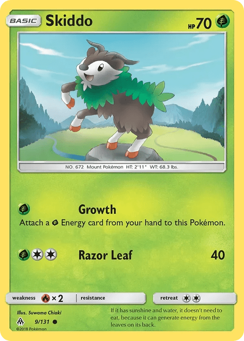 9/131 from Forbidden Light Common Pokemon Card