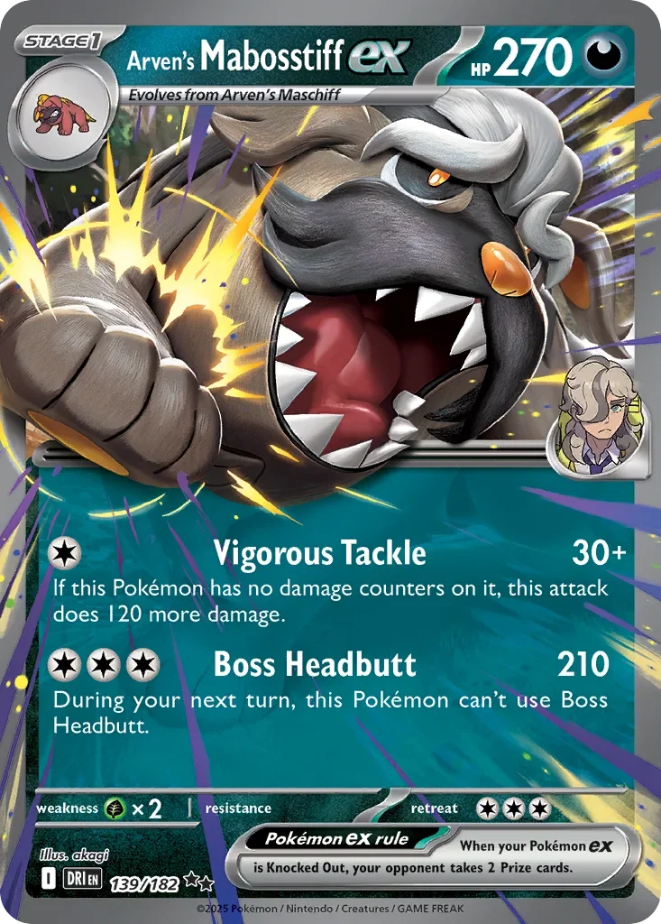 Destined Rivals Mabostiff Double Rare