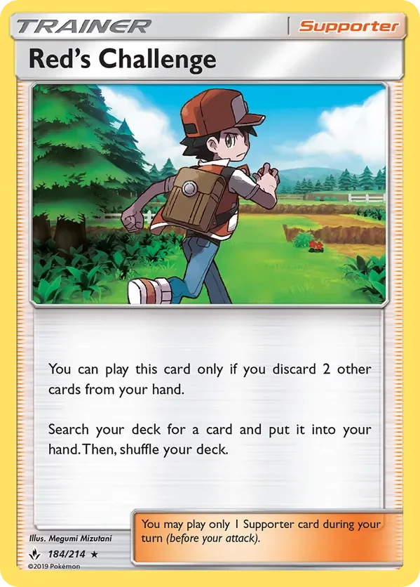 Card 184 Pokémon card from Unbroken Bonds set