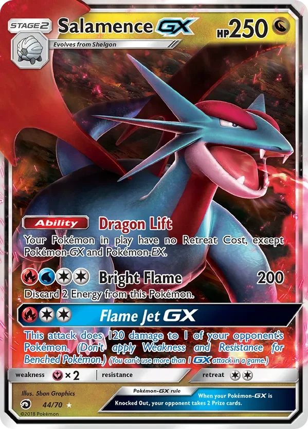 Card 44 Pokémon card from Dragon Majesty set