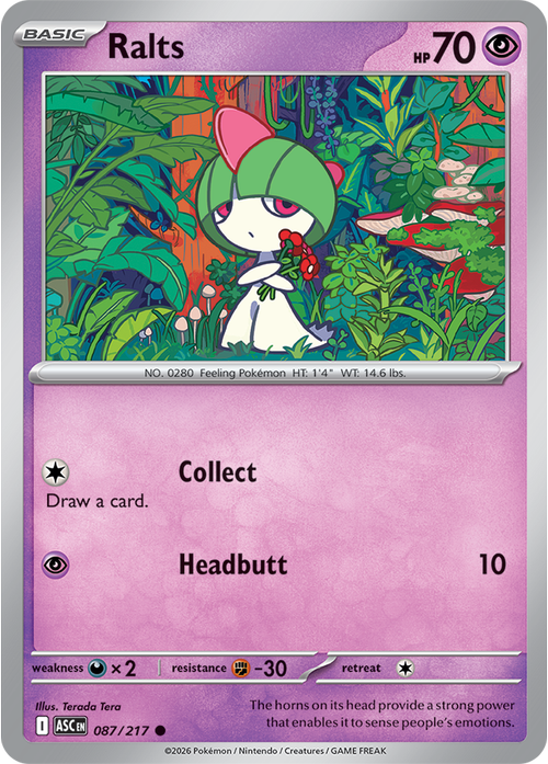 Pokemon Card 87 Pokémon card from Ascended Heroes