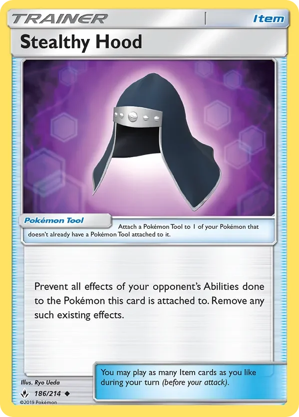 Card 186 Pokémon card from Unbroken Bonds set