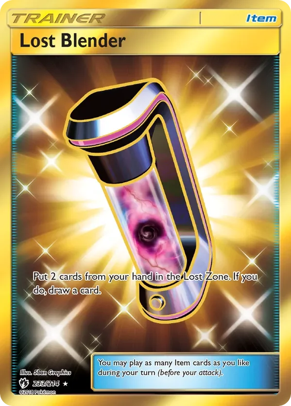 Card 233 Pokémon card from Lost Thunder set