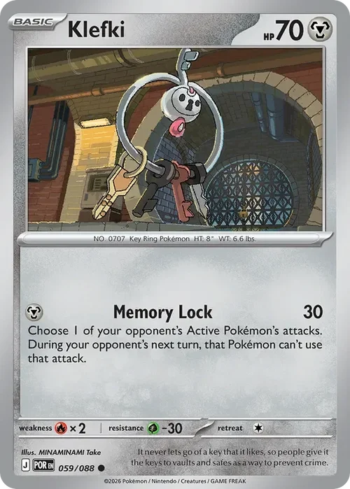 059/088 from Perfect Order Common Pokemon Card