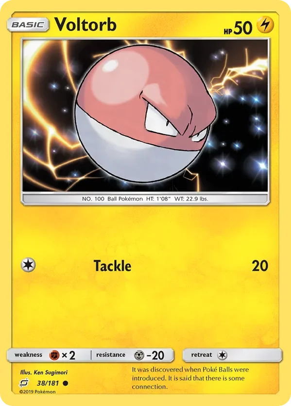 Card 38 Pokémon card from Team Up set