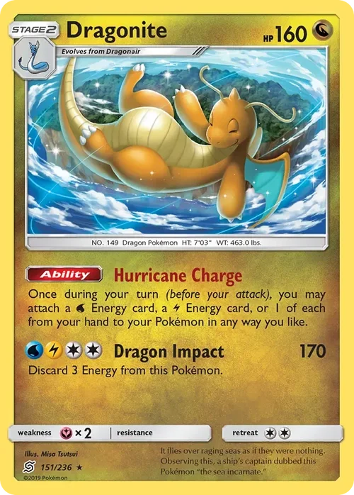 151/236 from Unified Minds Rare Pokemon Card