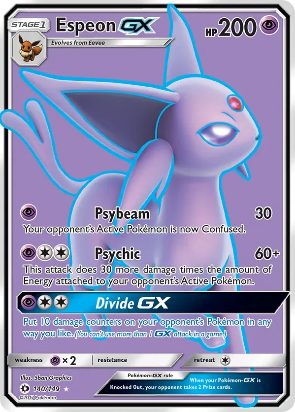 Card 140 Pokémon card from Sun & Moon set