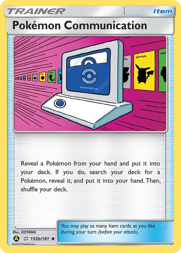 Card 152b Pokémon card from Team Up set