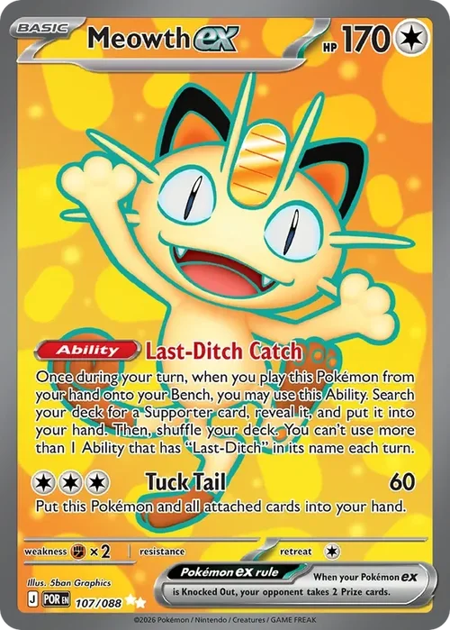 Perfect Order Most Expensive Cards Meowth ex