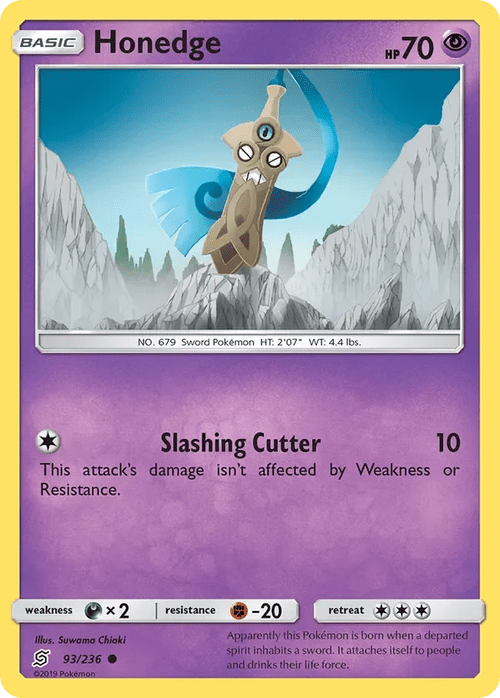 93/236 from Unified Minds Common Pokemon Card