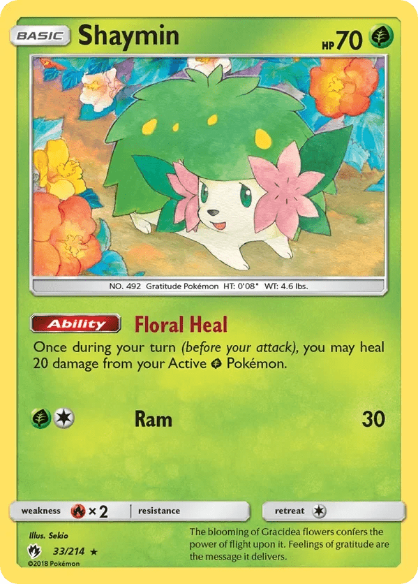 Card 33 Pokémon card from Lost Thunder set