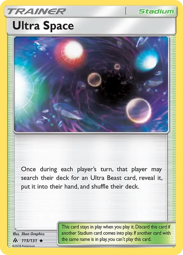 Card 115 Pokémon card from Forbidden Light set
