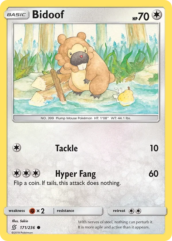 Card 171 Pokémon card from Unified Minds set