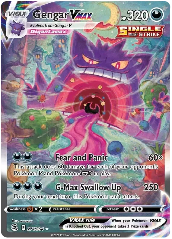 Fusion Strike Gengar VMAX Alt Art