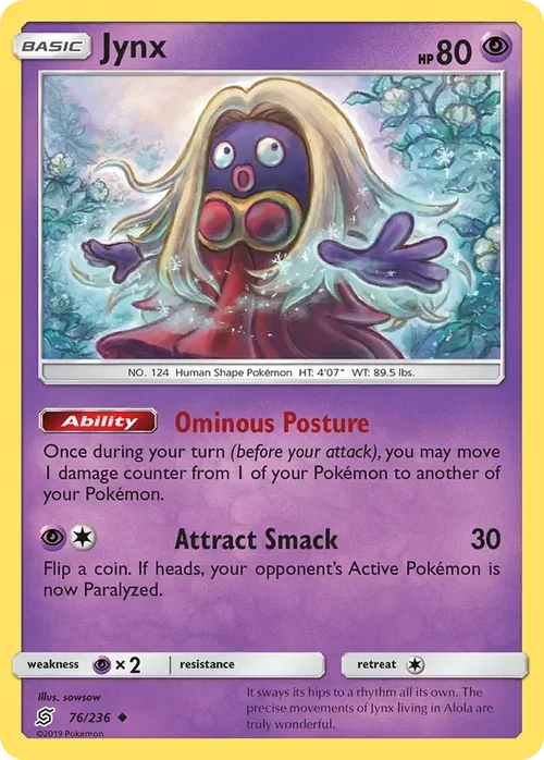 76/236 from Unified Minds Uncommon Pokemon Card