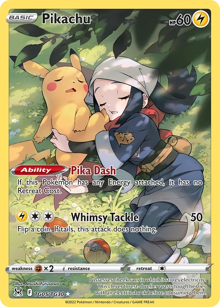 Lost Origin Trainer Gallery Pikachu