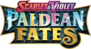 Scarlet & Violet Paldean Fates Set Logo