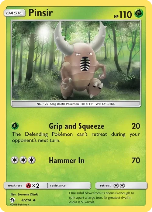 4/214 from Lost Thunder Uncommon Pokemon Card