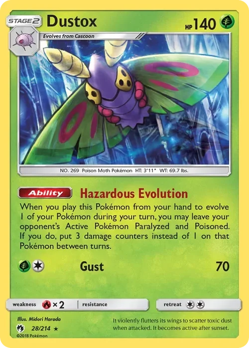 28/214 from Lost Thunder Rare Pokemon Card