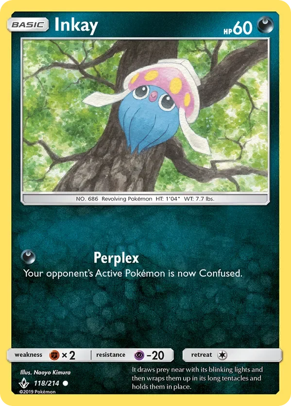 Card 118 Pokémon card from Unbroken Bonds set