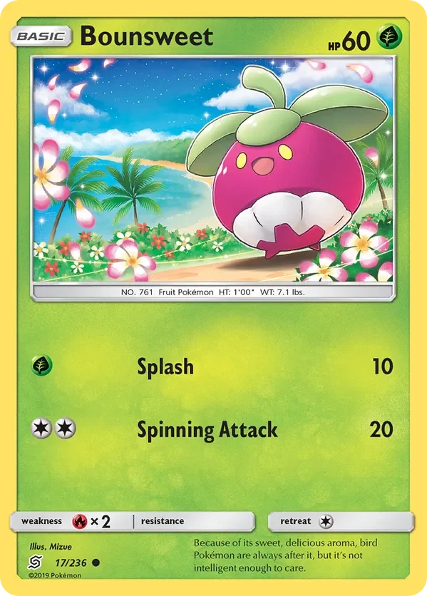 Card 17 Pokémon card from Unified Minds set
