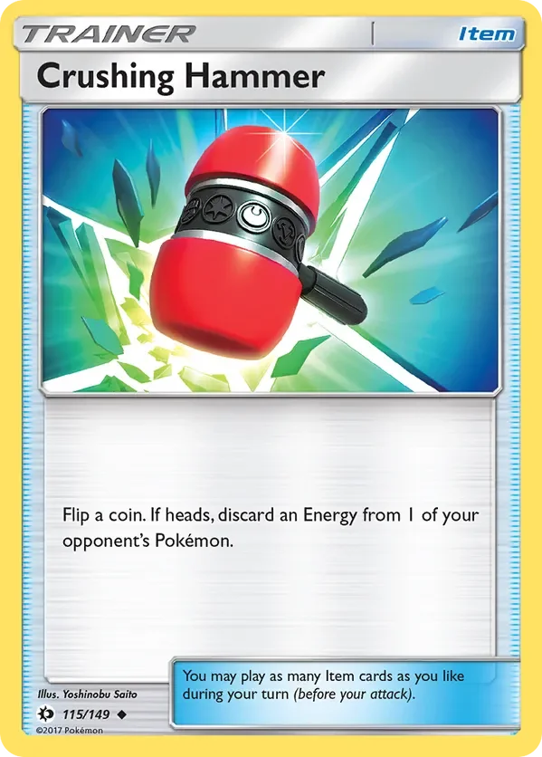 Card 115 Pokémon card from Sun & Moon set