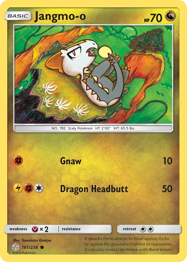 Card 161 Pokémon card from Cosmic Eclipse set