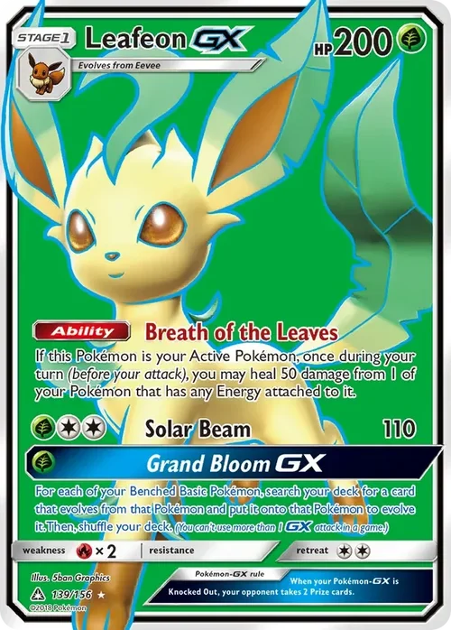 139/156 from Ultra Prism Full Art Pokemon Card