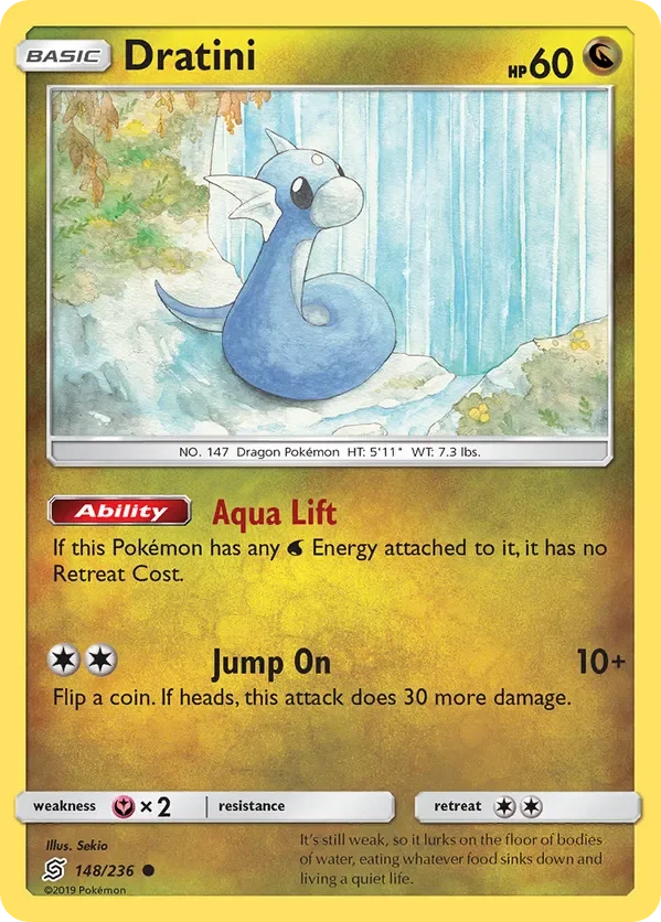 Card 148 Pokémon card from Unified Minds set