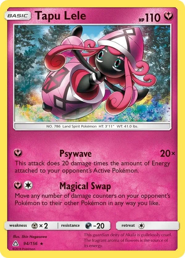 Card 94 Pokémon card from Ultra Prism set