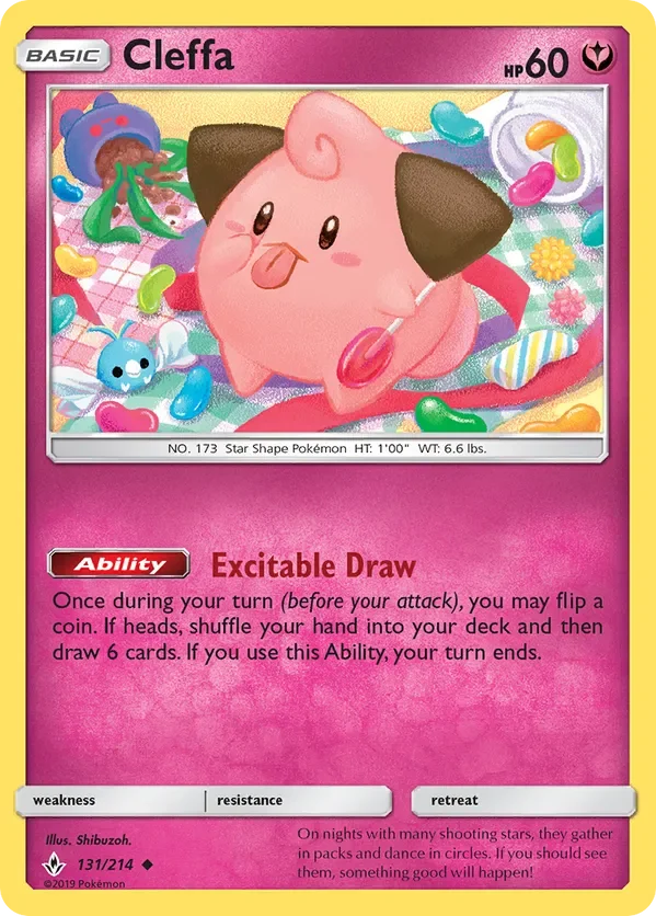 Card 131 Pokémon card from Unbroken Bonds set