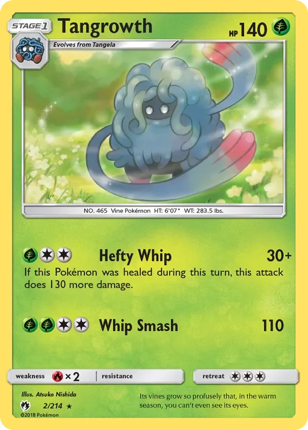 Card 2 Pokémon card from Lost Thunder set