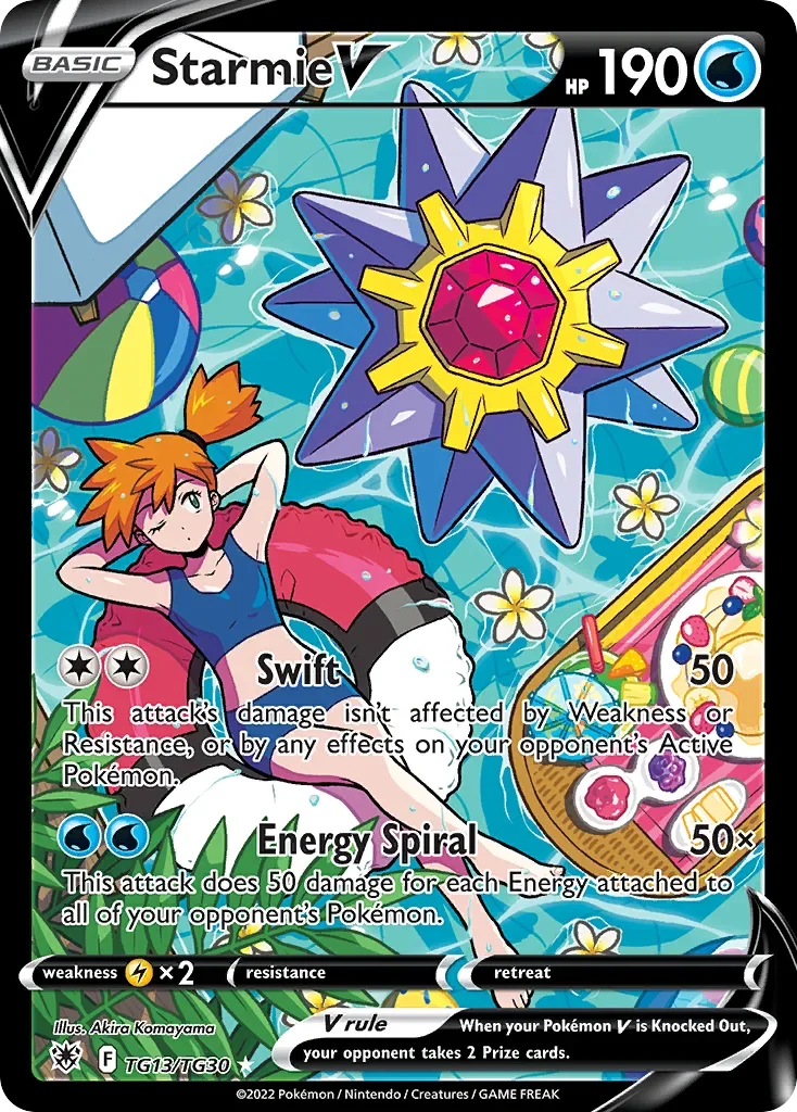 Astral Radiance Trainer Gallery Misty Starmie